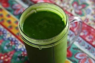 The Green Melon & Spinach Smoothie- SERVES 4